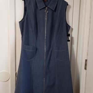 John Meyer A-Line Denim Dress